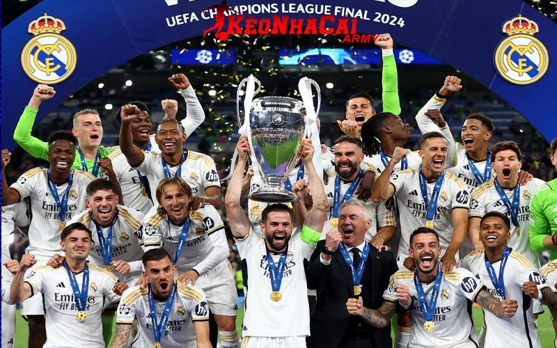 3 real madrid voi 15 lan len ngoi Đội bóng vô địch C1 nhiều nhất